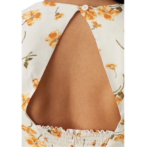 Reformation Clancie Limonada mini dress, size 2 - Picture 3 of 5